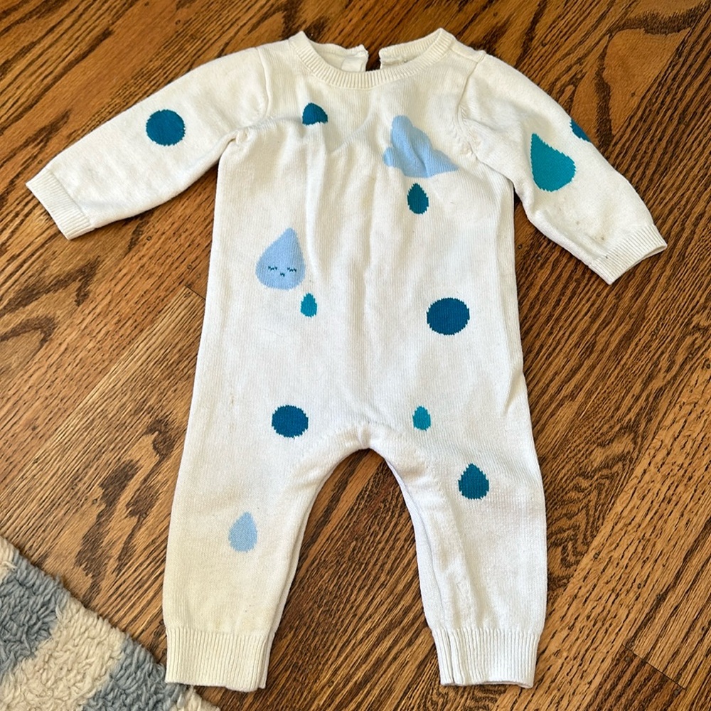 Jacadi sweater romper maybe 3-6m